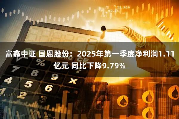 富鑫中证 国恩股份：2025年第一季度净利润1.11亿元 同比下降9.79%